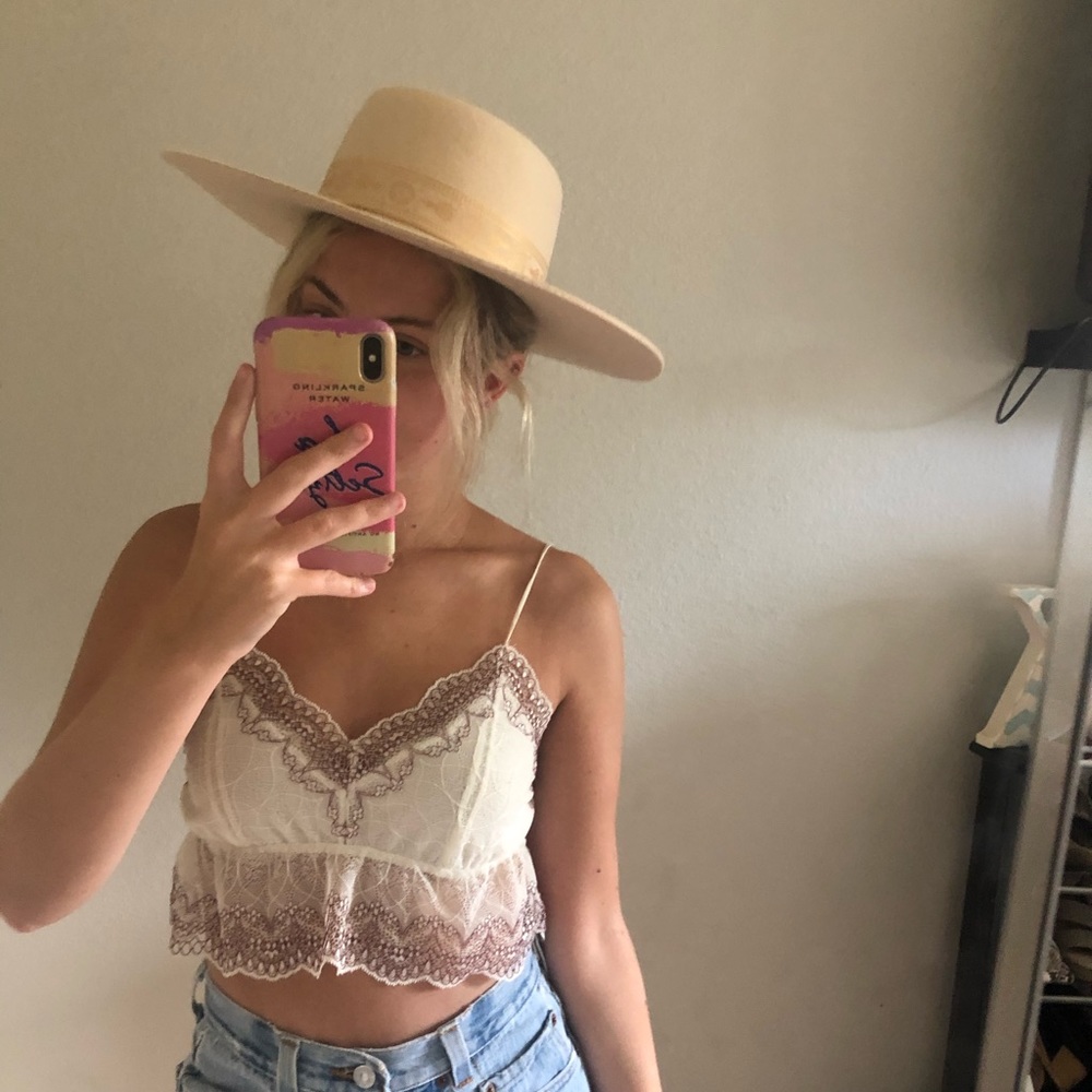 Zara Lacy Top
